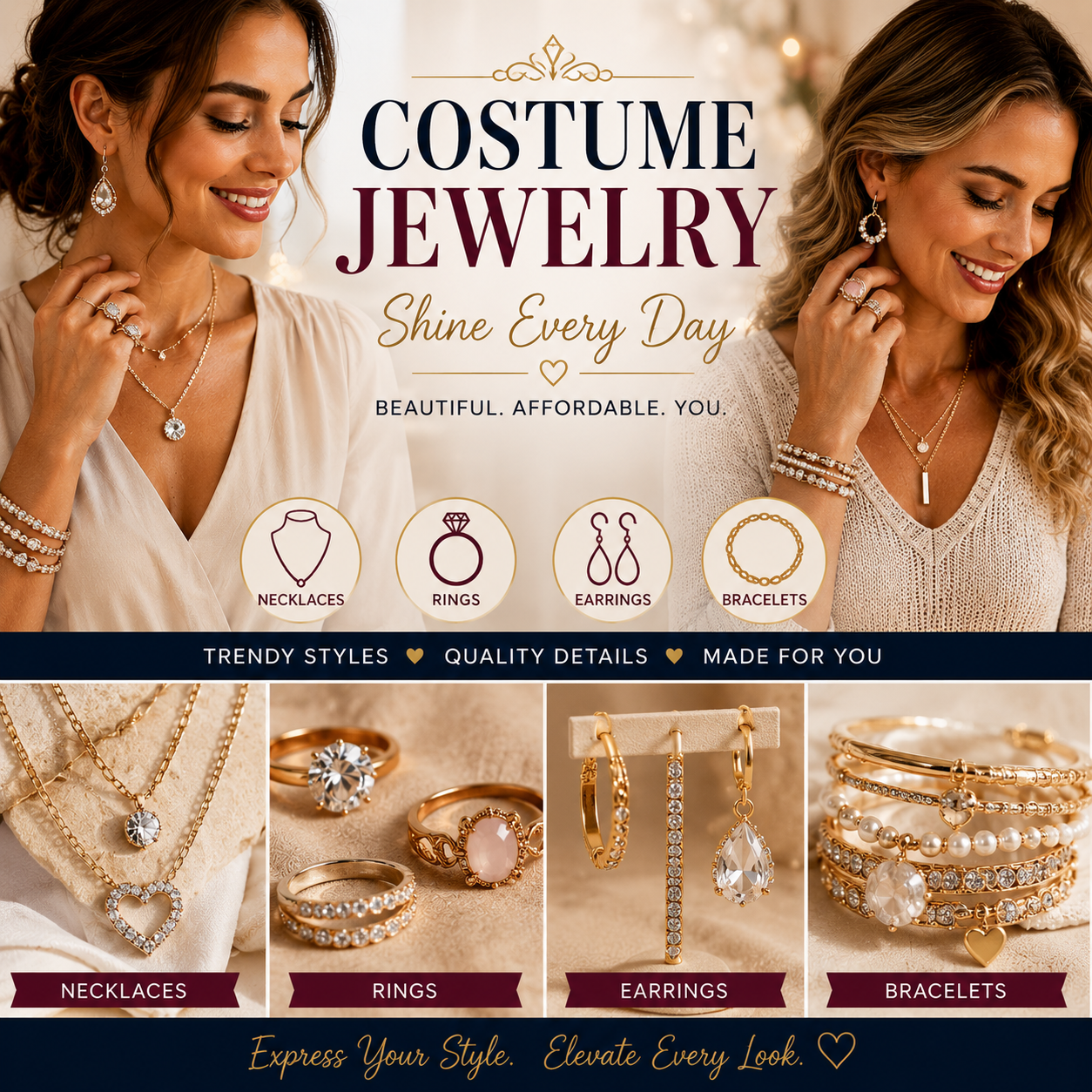 Costume Jewelry - It looks Real!